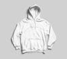 Picture of Hoodie SWIRL white with black 