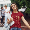 Picture of T-shirt TUKE TUKE burgundy