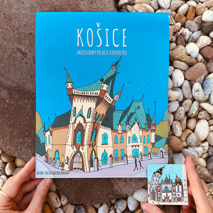 Picture of Coloring book for children and adults Košice