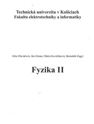 Picture of Fyzika 2 - FEI