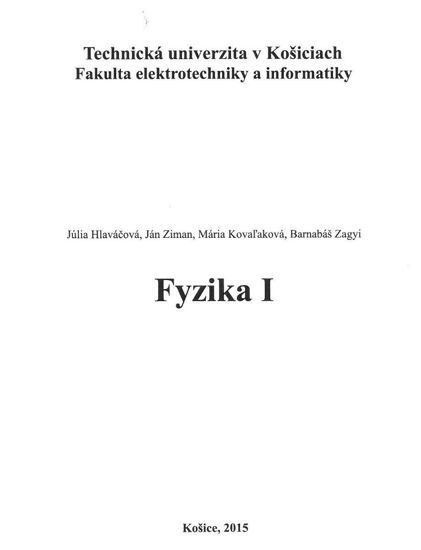 Picture of Fyzika 1