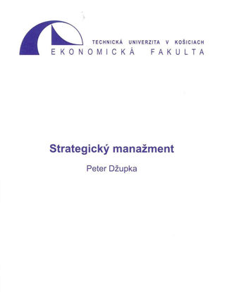 Picture of Strategický manažment