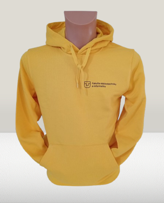 Obrázok z Mikina FEI žltá